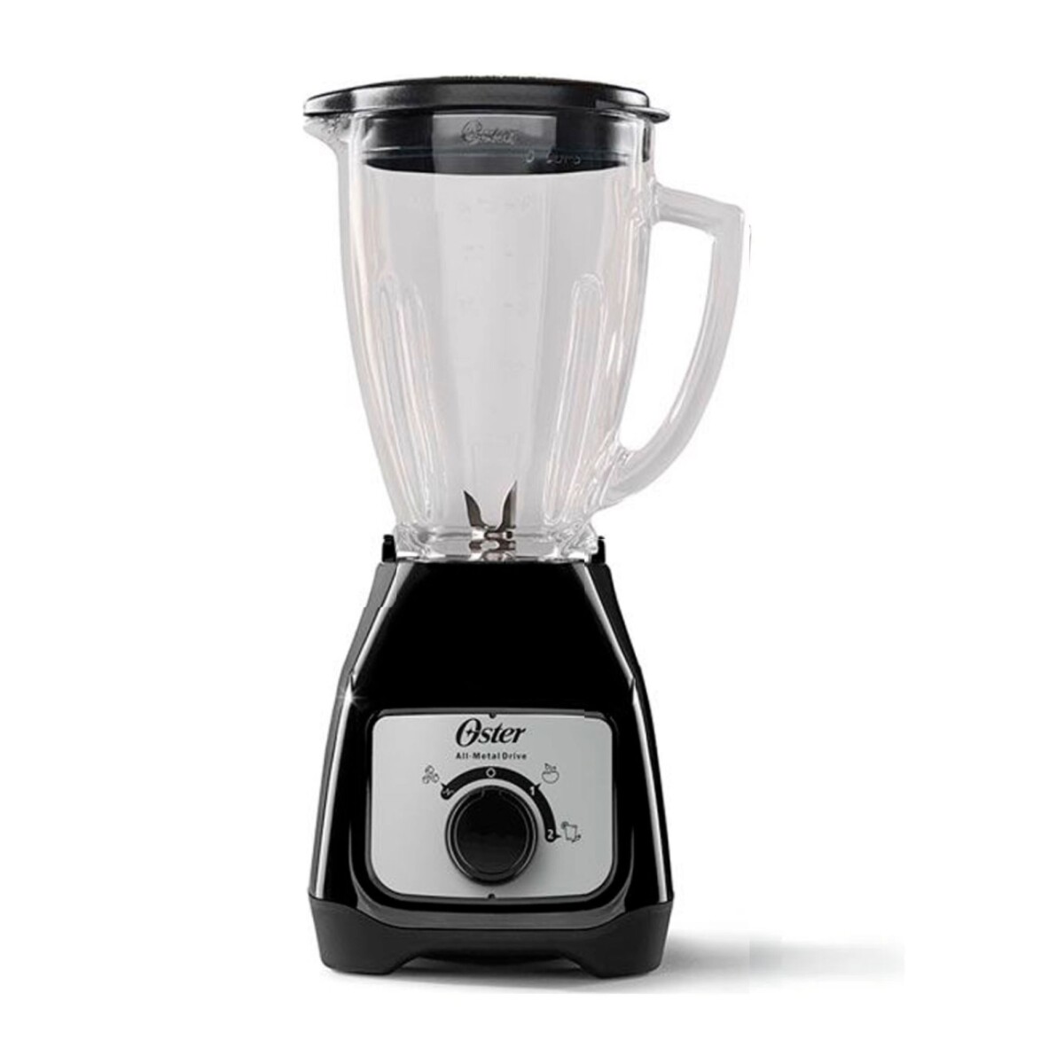 Licuadora Oster Con Vaso De Vidrio 550W - Negro 