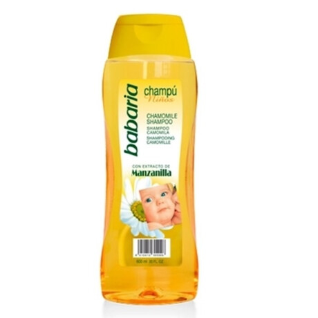 SHAMPOO INFANTIL BABARIA 600 ML MANZANILLA SHAMPOO INFANTIL BABARIA 600 ML MANZANILLA