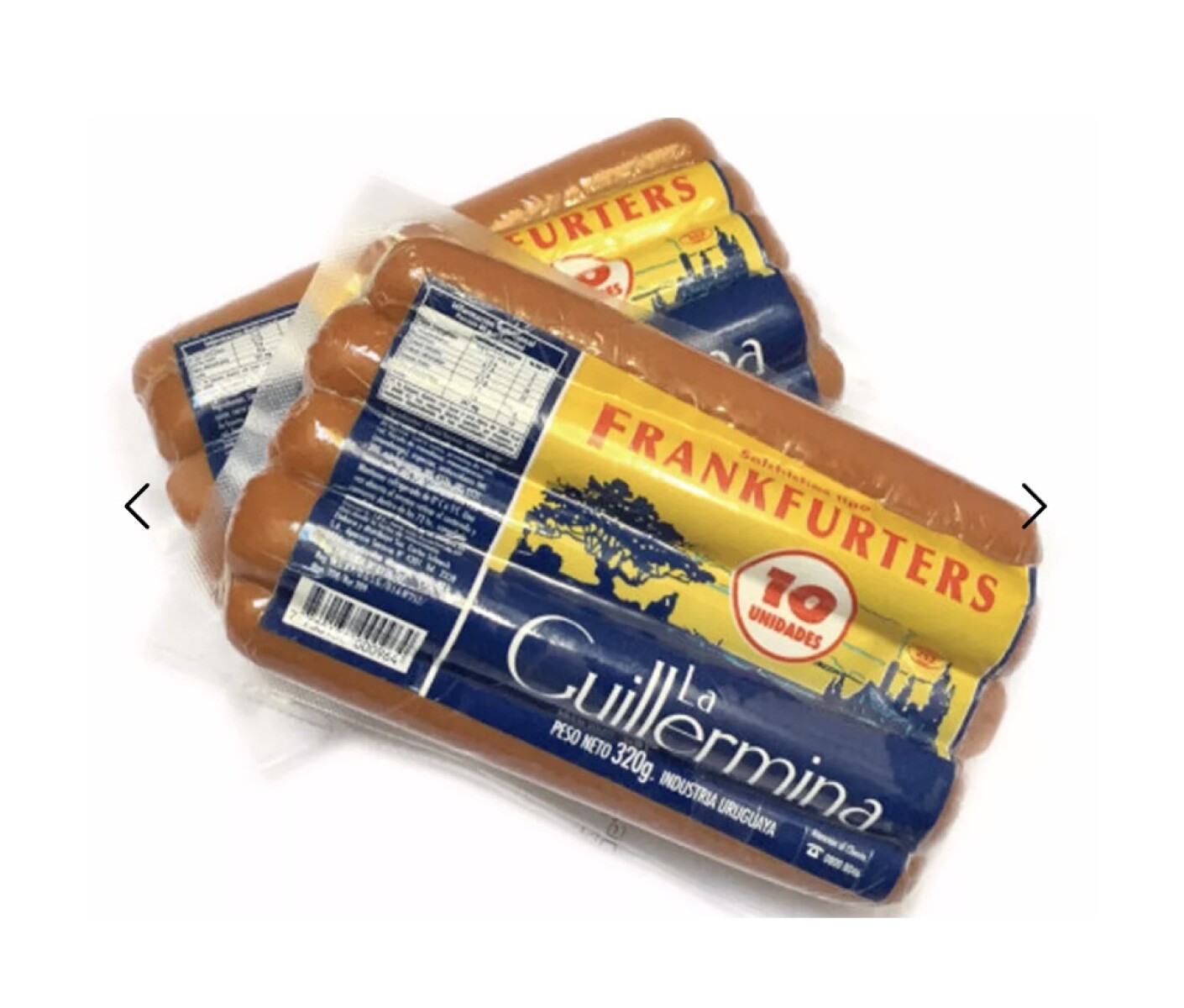 Panchos 10 uds La Guillermina 320 grs 