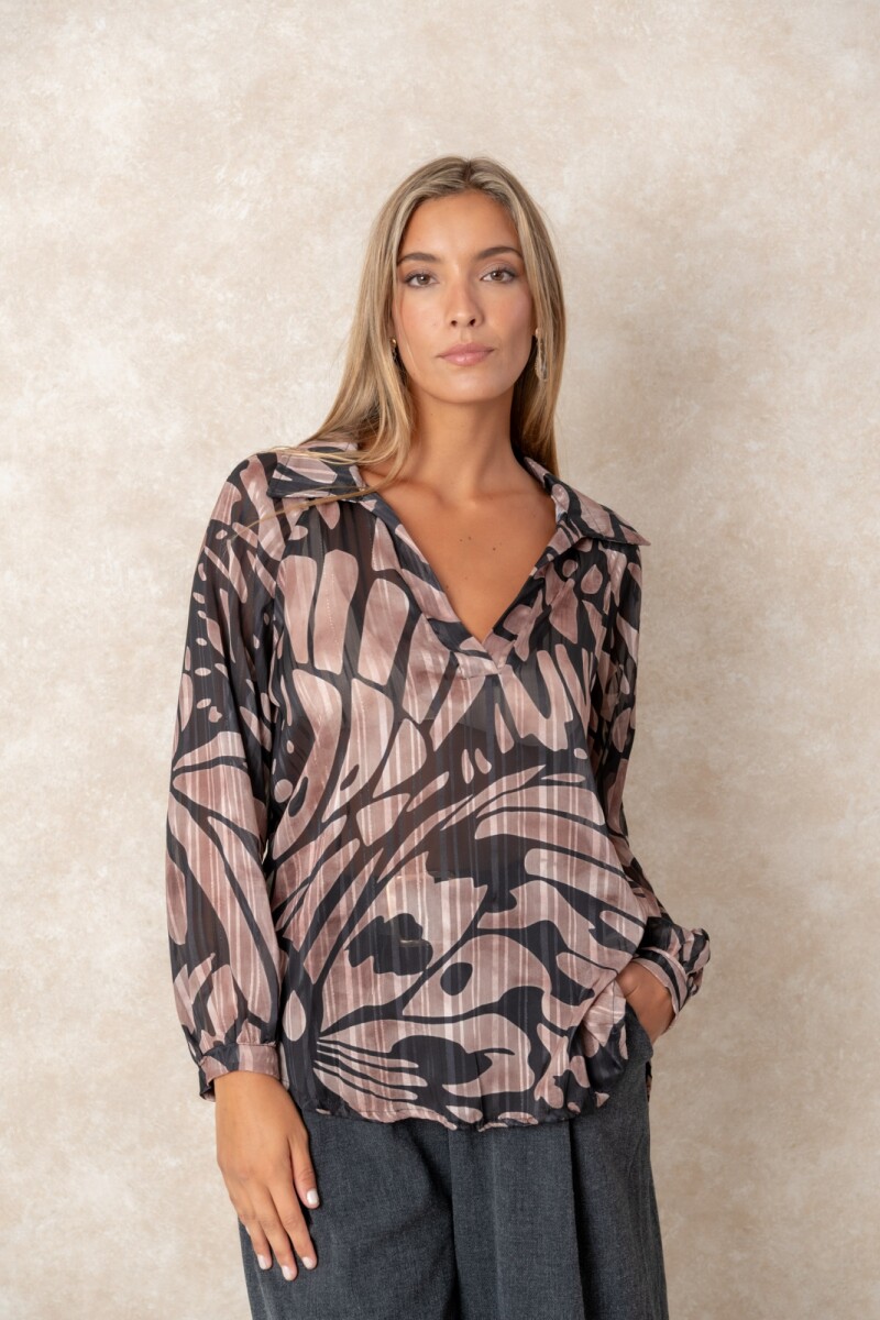 BLUSA BRISA - Camel 