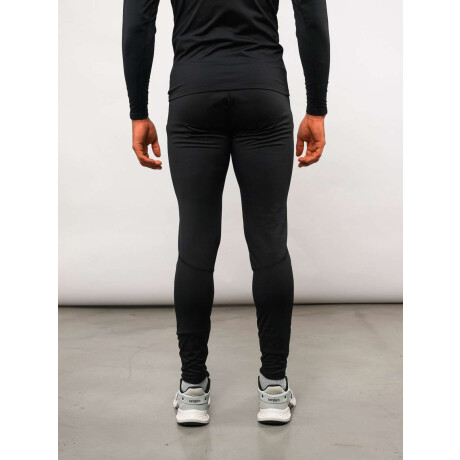 Pantalón Largo Calza Larga Térmica Brushed de Hombre Negro