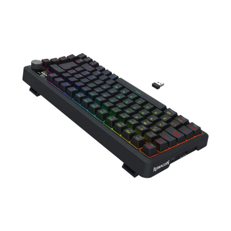 Teclado Gamer Redragon Ucal Pro LCD K724 RGB Black Teclado Gamer Redragon Ucal Pro LCD K724 RGB Black