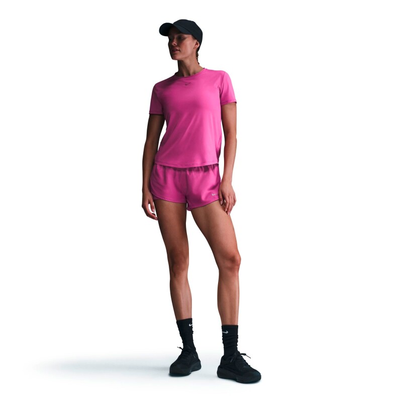 Remera Nike One Classic Dri-Fit Top de Mujer Rosado