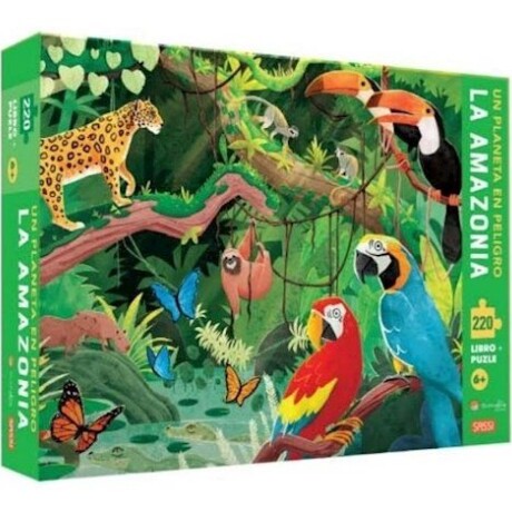 AMAZONIA, LA. UN PLANETA EN PELIGRO. LIBRO PUZLE AMAZONIA, LA. UN PLANETA EN PELIGRO. LIBRO PUZLE