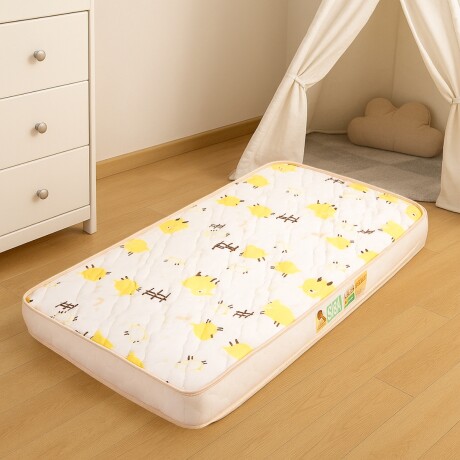 Colchón practicuna espuma alta densidad FA 105 x 70 x 8 BLANCO