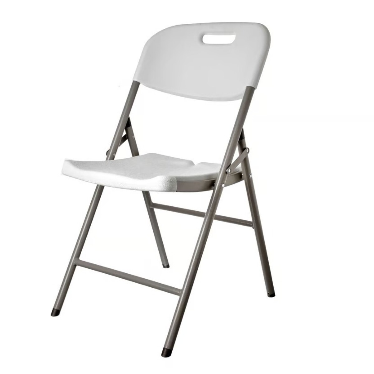 Silla de Exterior Plegable Blanca - Plegable, Apilable y Resistente - HY-Y56 