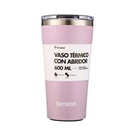 Vaso Térmico Terrano con Tapa 600ML LILA