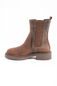 Bota Cuero Chocolate