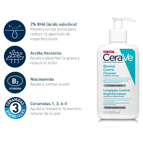 Pack Rutina Anti Acné 3 Pasos CeraVe Control Imperfecciones Pack Rutina Anti Acné 3 Pasos CeraVe Control Imperfecciones