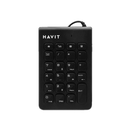 TECLADO PAD NUMERICO HAVIT KB223 USB NEGRO TECLADO PAD NUMERICO HAVIT KB223 USB NEGRO