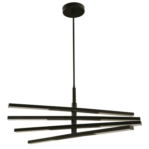 COLGANTE LED ALICE 40W 3000K NEGRO COLGANTE LED ALICE 40W 3000K NEGRO
