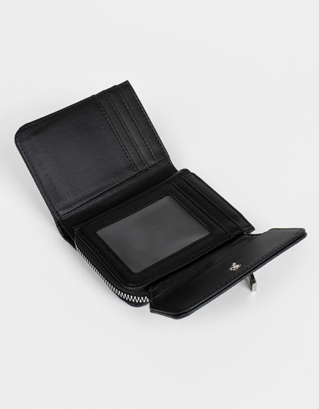 Billetera Billetera Con Tachas - Negro