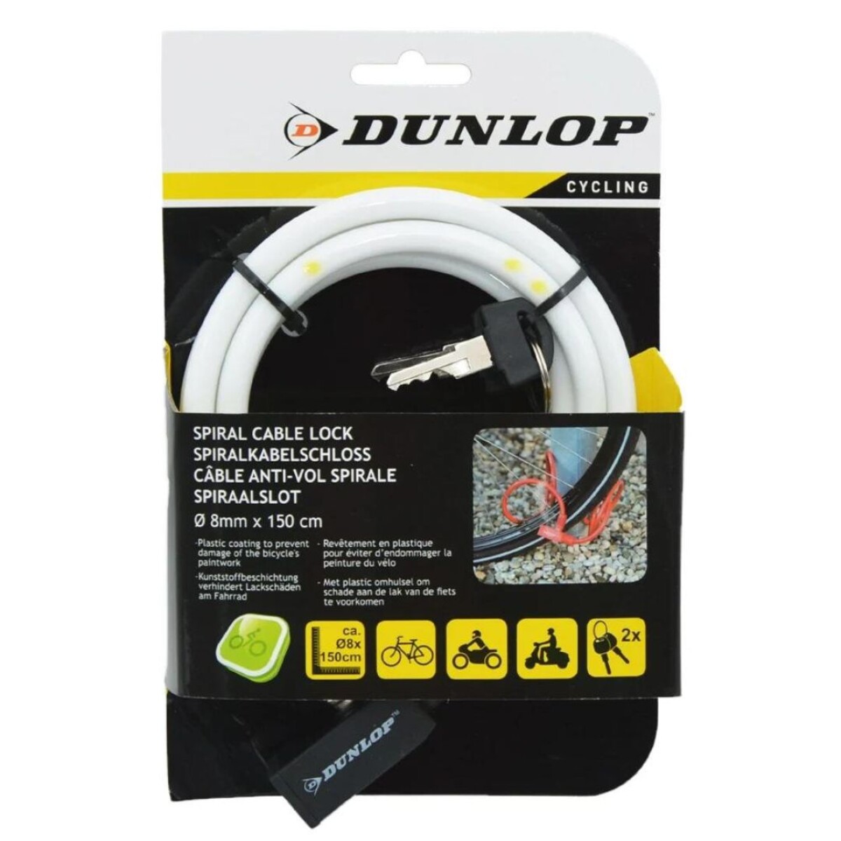 Tranca Dunlop Spiral Cable Lock 