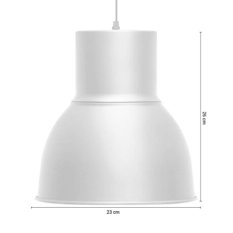 Lámpara de techo Colgante Iron Mini Lámpara Colgante Iron Mini Blanco