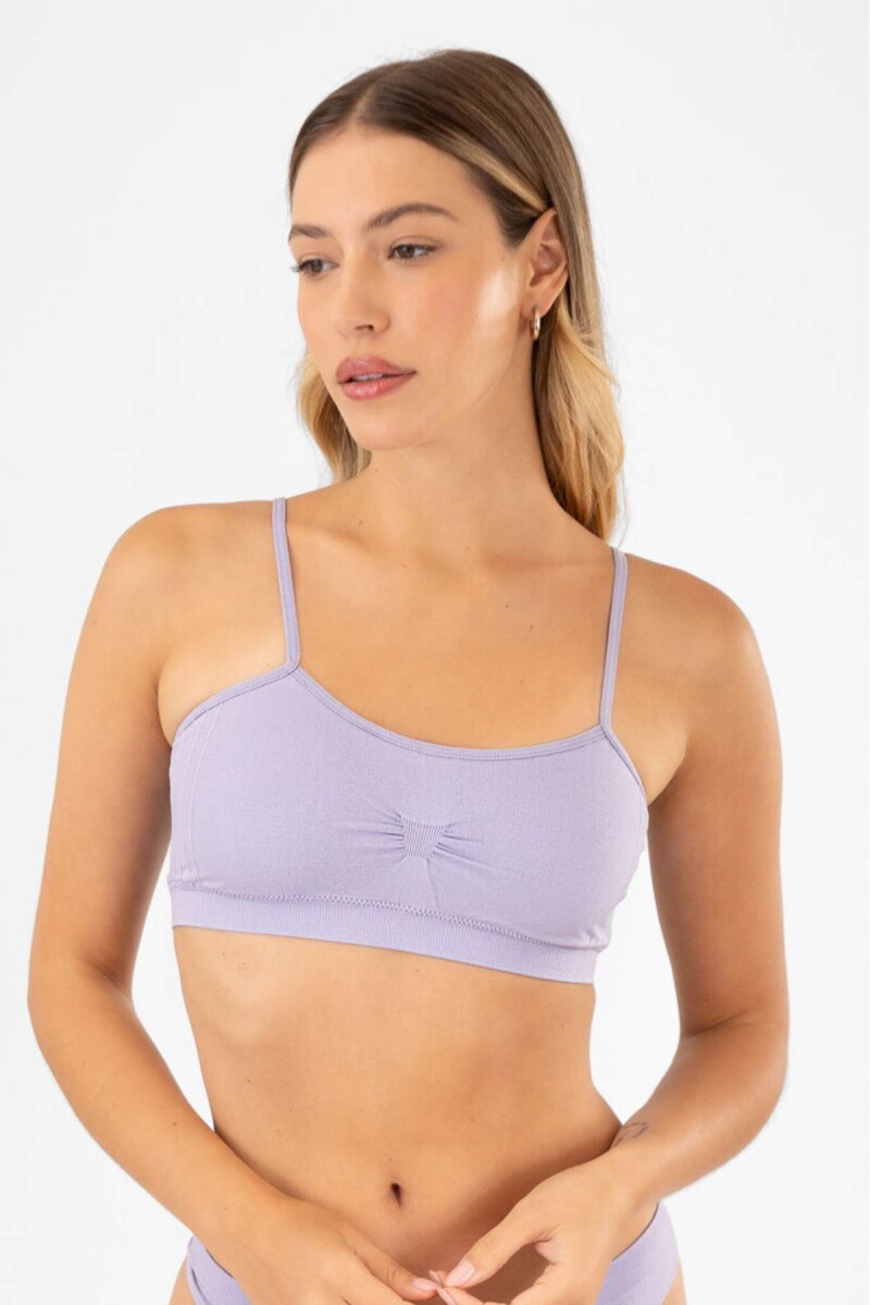 Soutien bretel fino sacks every day - Soft lilac 