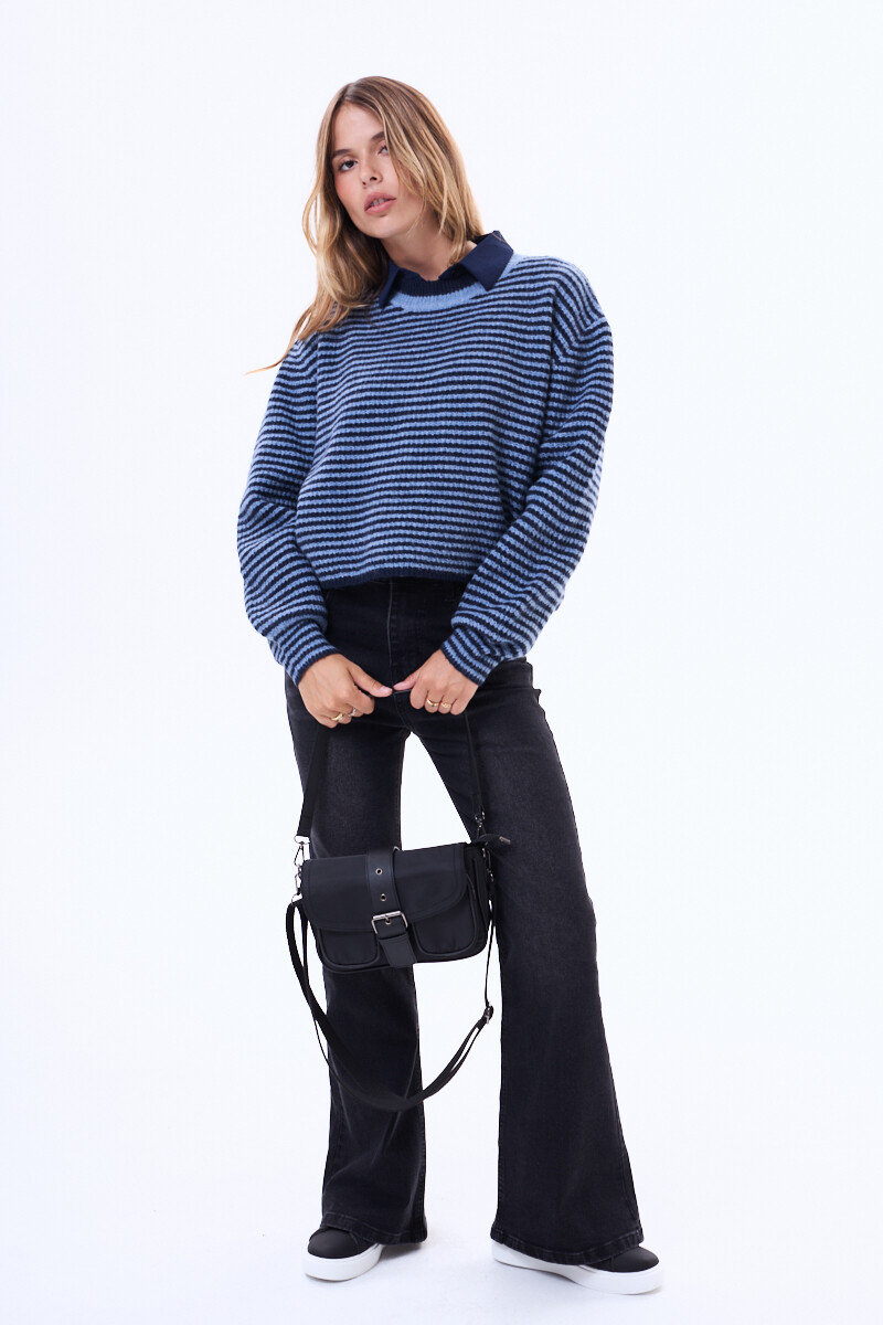 Buzo Tejido Atlantis Azul