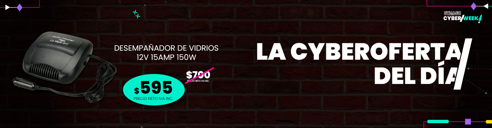 CYBEROFERTA DEL DÍA!
