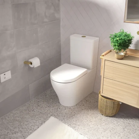 Porta Rollo En Ac Inox Color Oro Cepillado 000