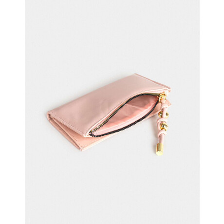 Billetera Fichero Negro Rosa Viejo