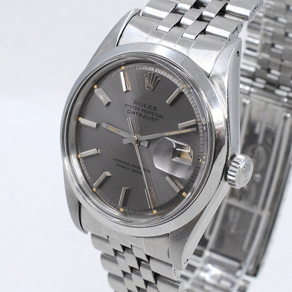 Rolex Datejust 1600 Caja 36 MM Año 1968 Dial Pie Pan Acero Inoxidable Rolex Datejust 1600 Caja 36 MM Año 1968 Dial Pie Pan Acero Inoxidable