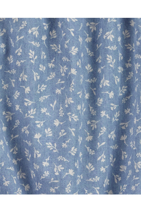 Monito bombachudo de jean diseño floral Sin color