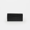Billetera The Circle En Cuero Graneado Negro