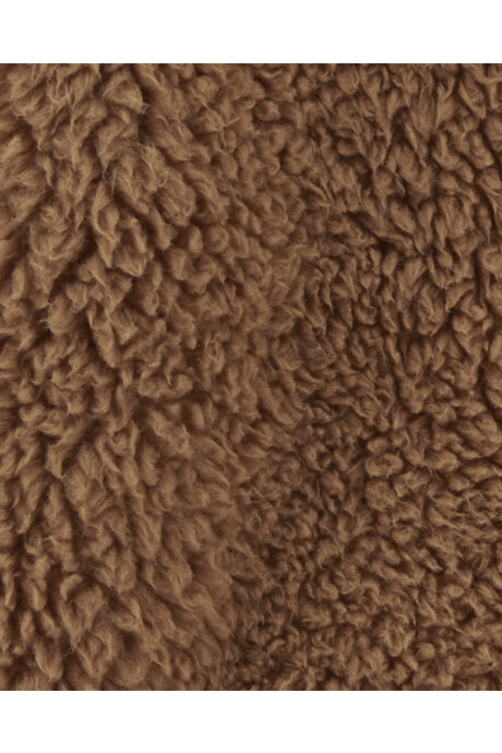 Buzo de sherpa con bolsillo canguro Sin color