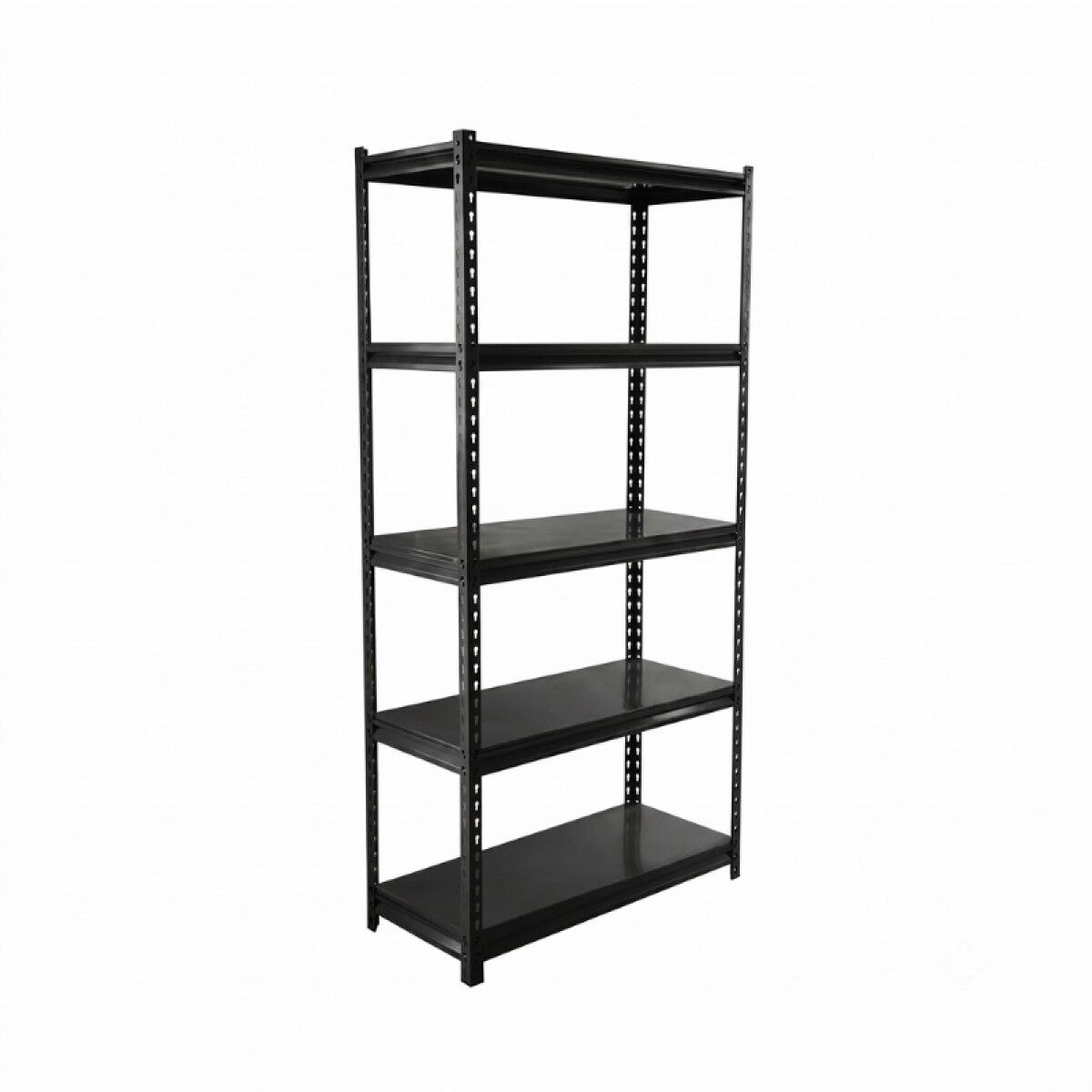 Estantería Metálica Para Cargas Livianas 30x80x200 cm Negra 