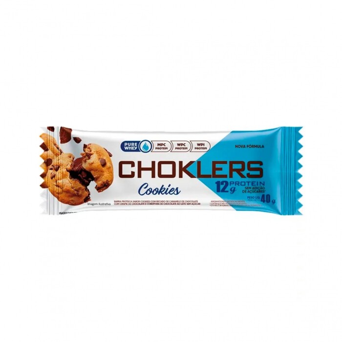 CHOKLERS BARRA CHOCOLATE COOKIES 40 GR. única