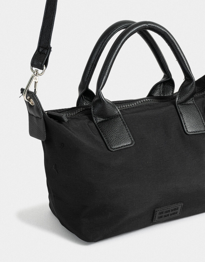 Bandoleras Special Price Estampados Cartera Mini City Negro - Negro