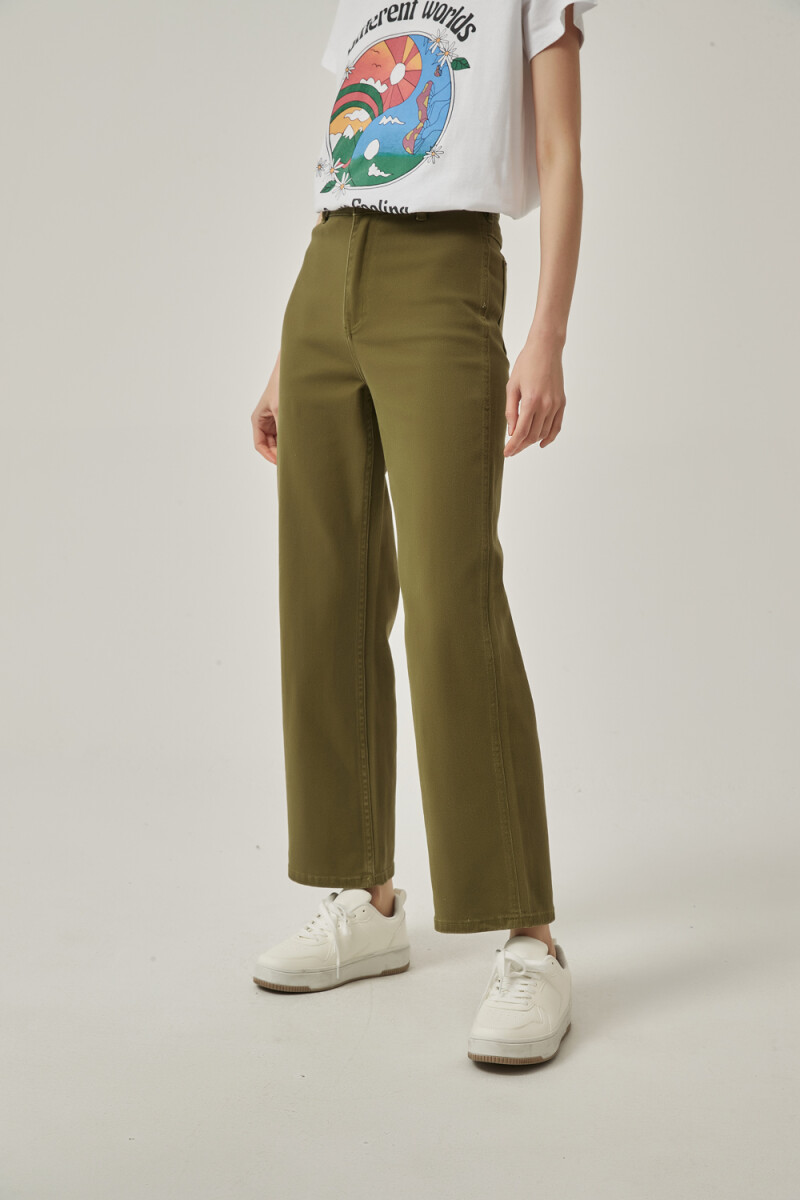 Pantalon Ramons - Verde Oliva Oscuro 