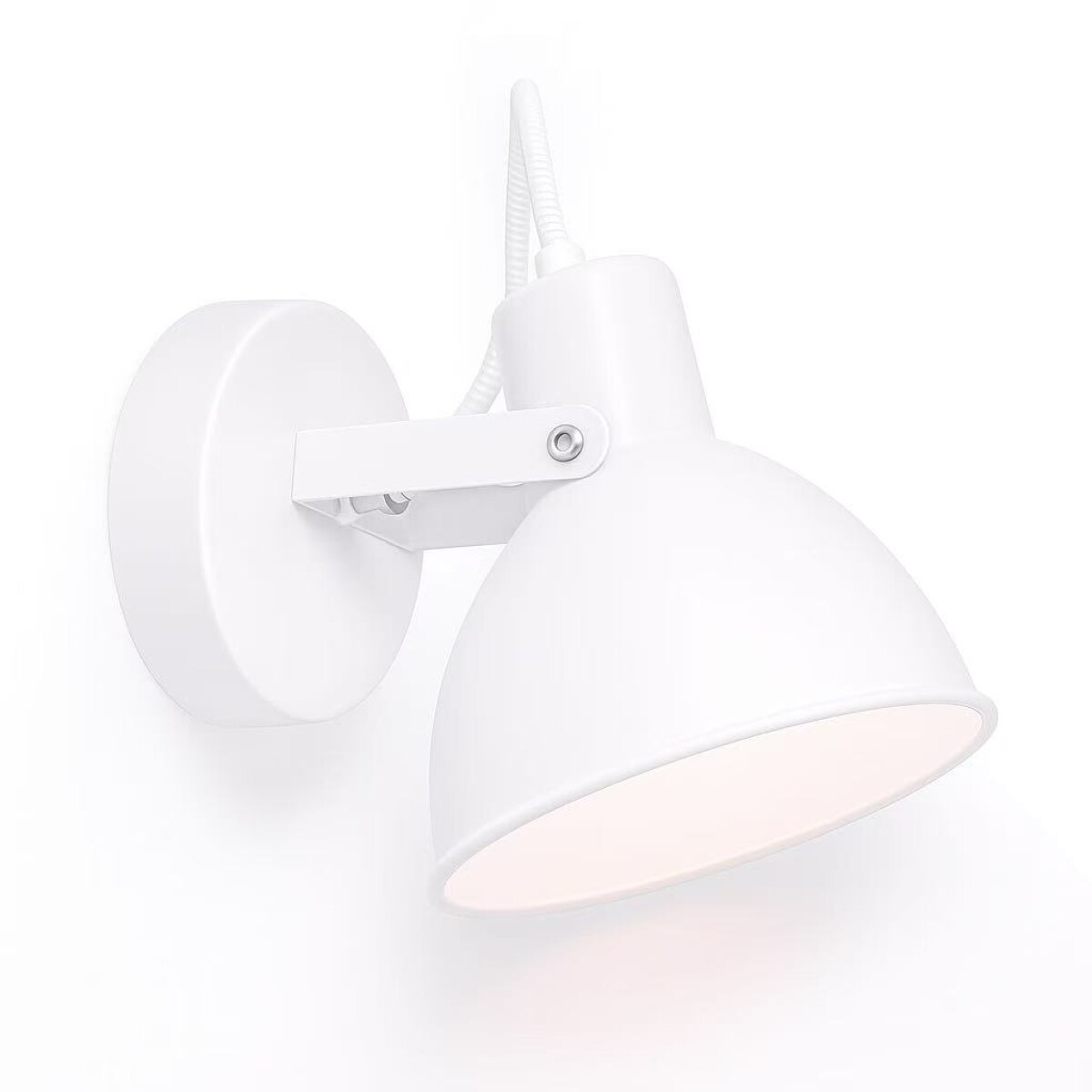 Spot Orientable Para Adosar En Techo / Pared 1 Luz - Blanco 