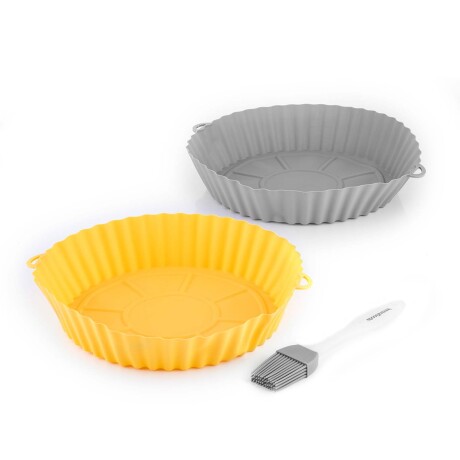 SET 2 ASADERAS SILICONA SILICONA-PP-Y-TPR GRIS V0103786