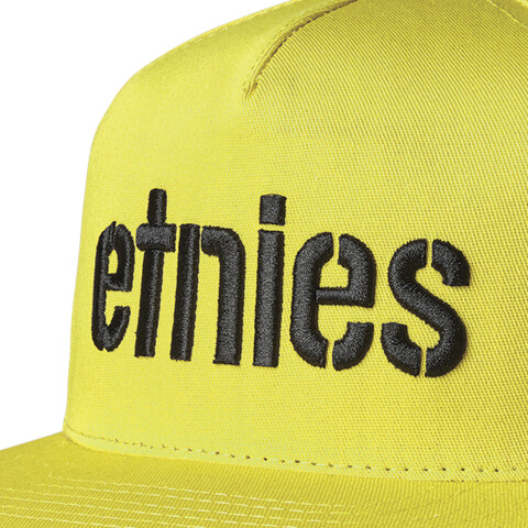 GORRO etnies CORP SNAPBACK Yellow