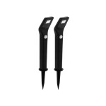 Kit 2 pinchos LED 2x0,5W luz fría Z-SOLAR ILU01331