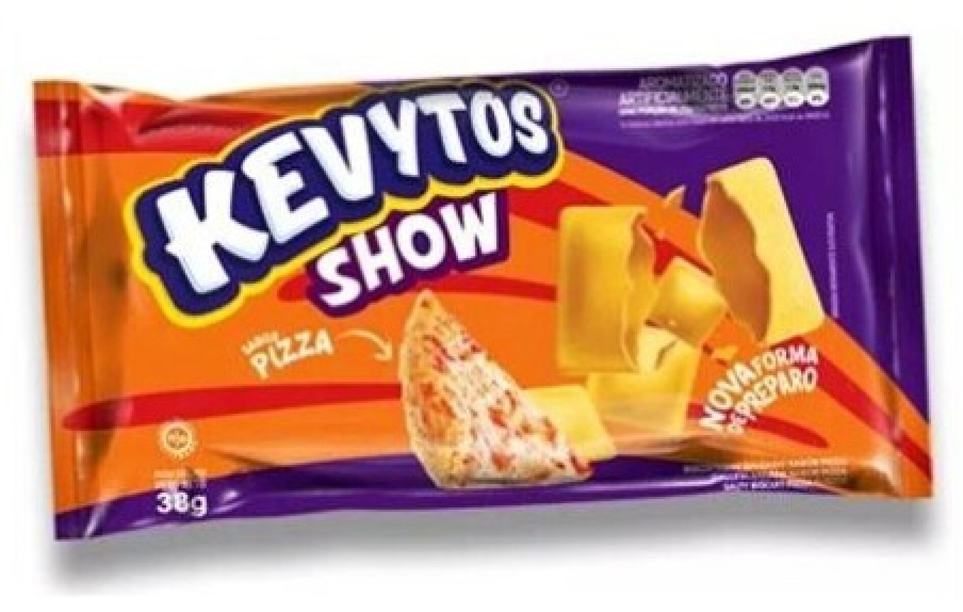 SNACK KEVYTOS 38G PIZZA 