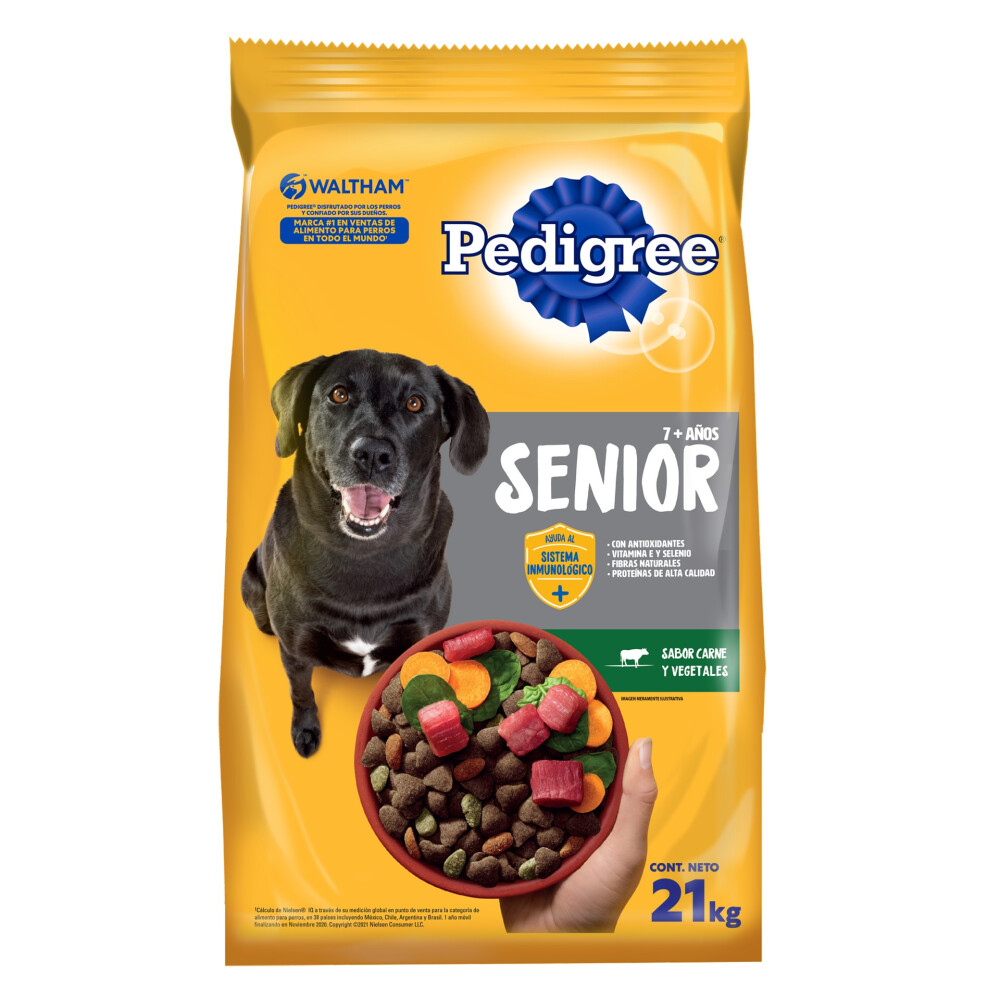 PEDIGREE ADULTO 7+ AÑOS 21 KG PEDIGREE ADULTO 7+ AÑOS 21 KG