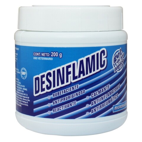 DESINFLAMIC GEL ANTIINFLAMATORIO CALMANTE ANTIREUMÁTICO X 200 GRS DESINFLAMIC GEL ANTIINFLAMATORIO CALMANTE ANTIREUMÁTICO X 200 GRS