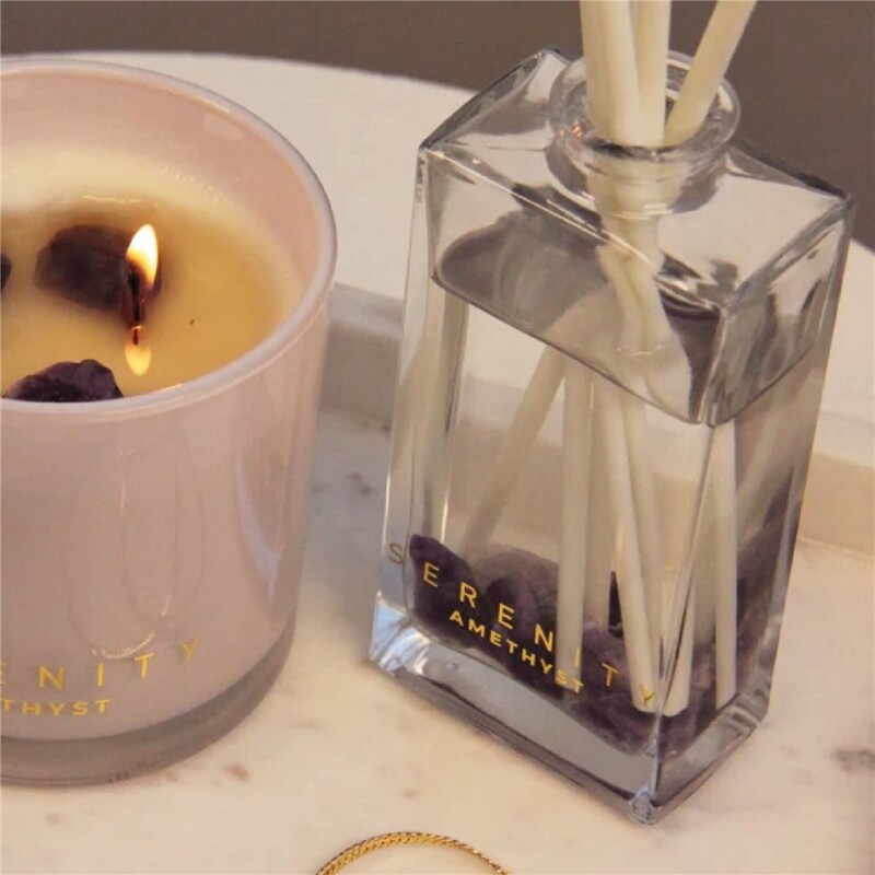 DIFUSOR DE AROMA 130ML SERENTY AMETHYST DIFUSOR DE AROMA 130ML SERENTY AMETHYST