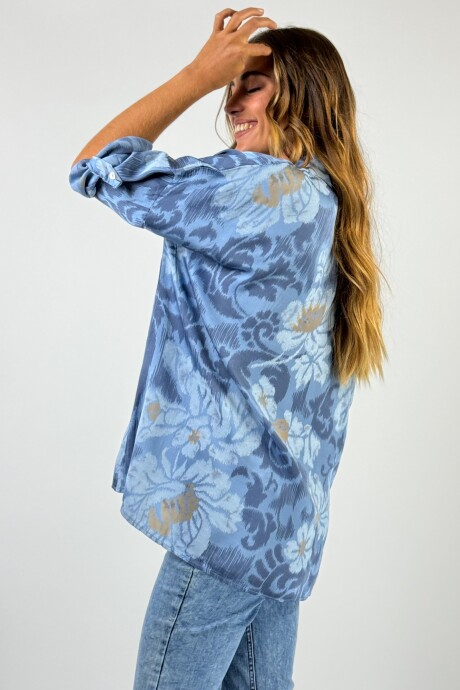 CAMISA AMARETTO Azul