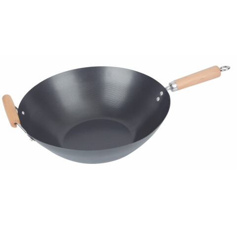 WOK CUORI ACERO AL CARBONO 35CM C35 WOK CUORI ACERO AL CARBONO 35CM C35