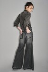 Jean Oxford Patch Reed Black Negro