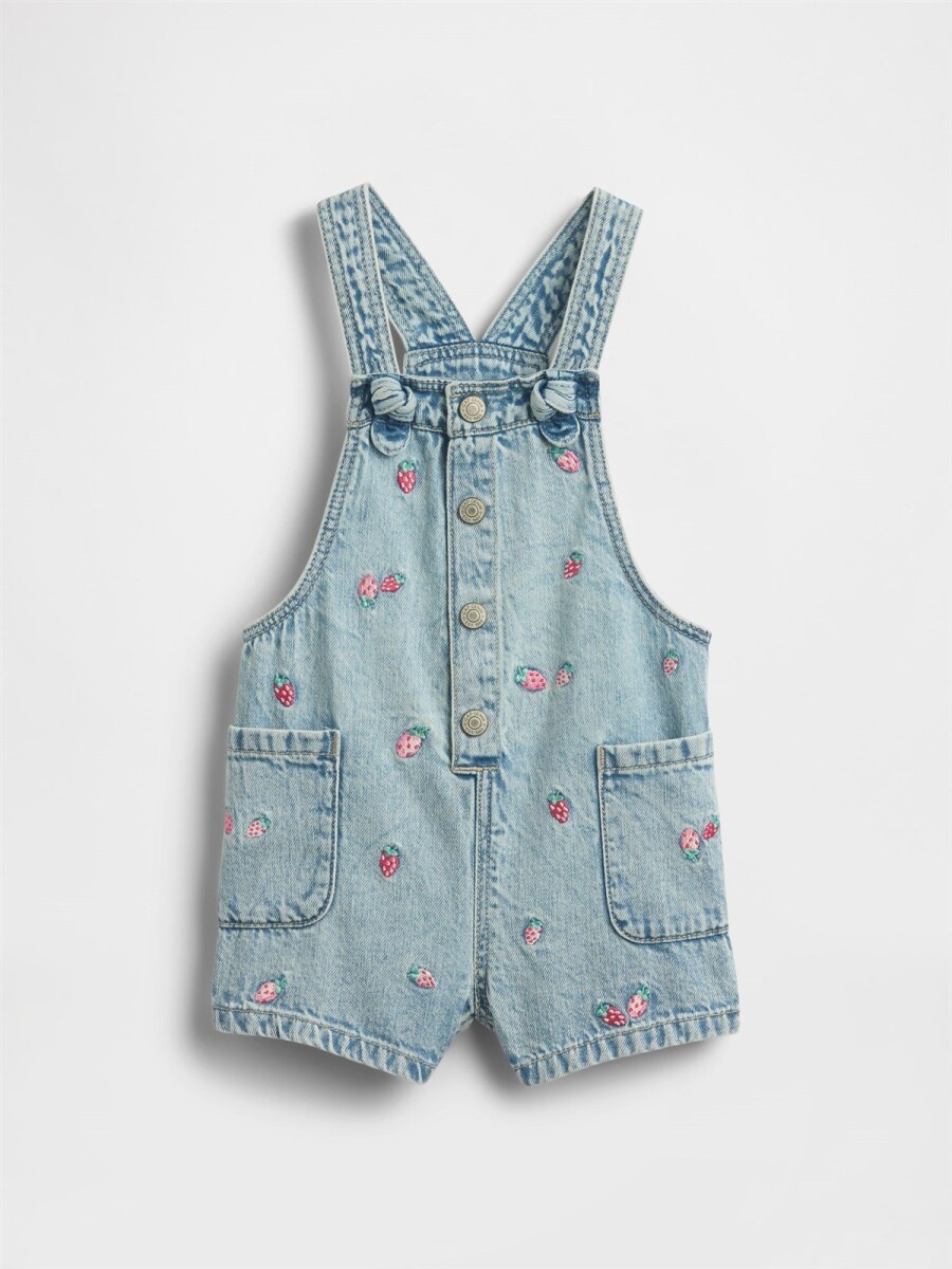 Enterito De Jean Toddler Niña - Strawberry 