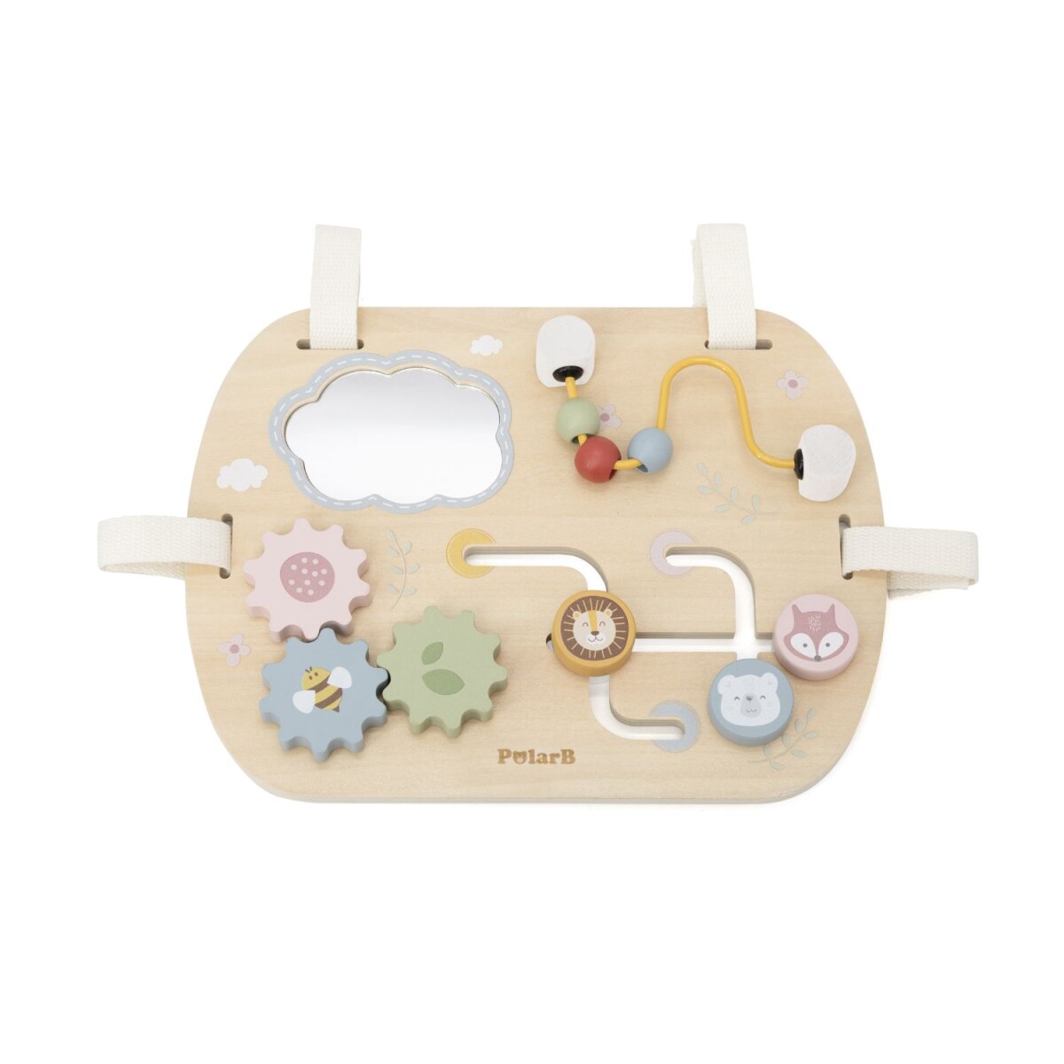 Tablero de actividades de madera POLAR B 