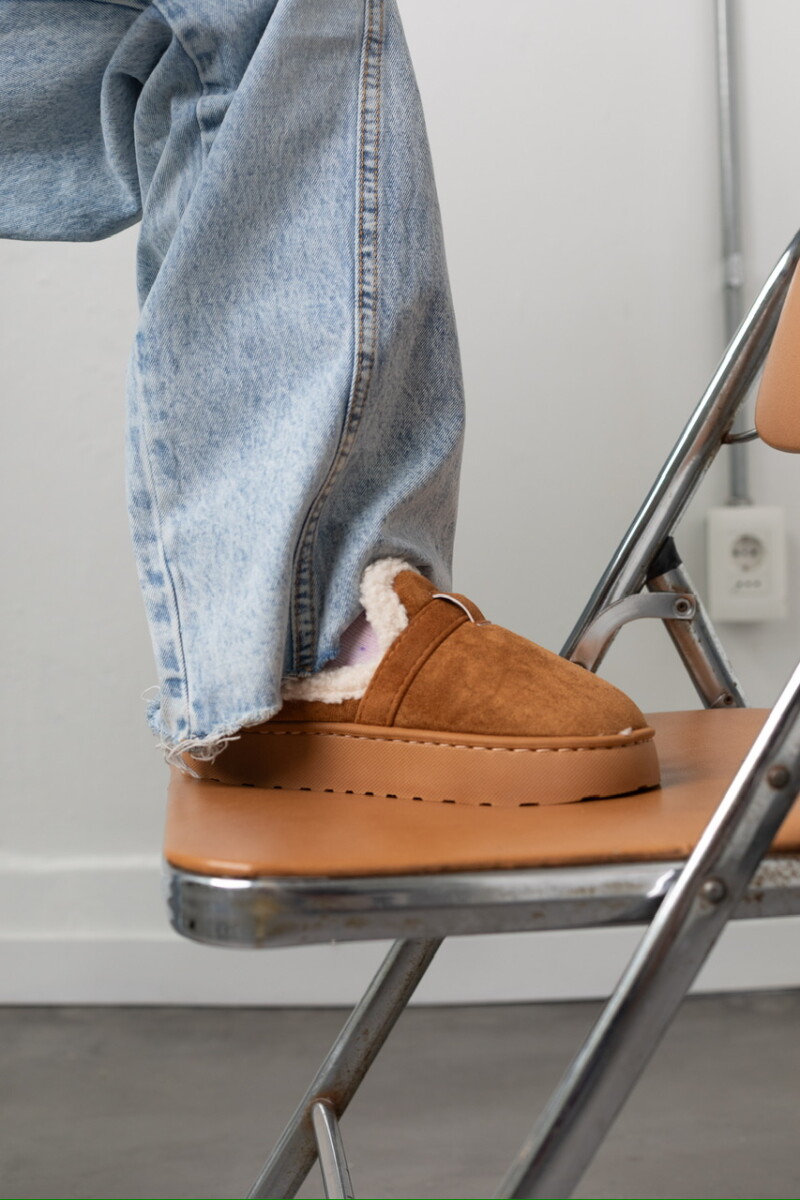 Zueco Millie - camel 