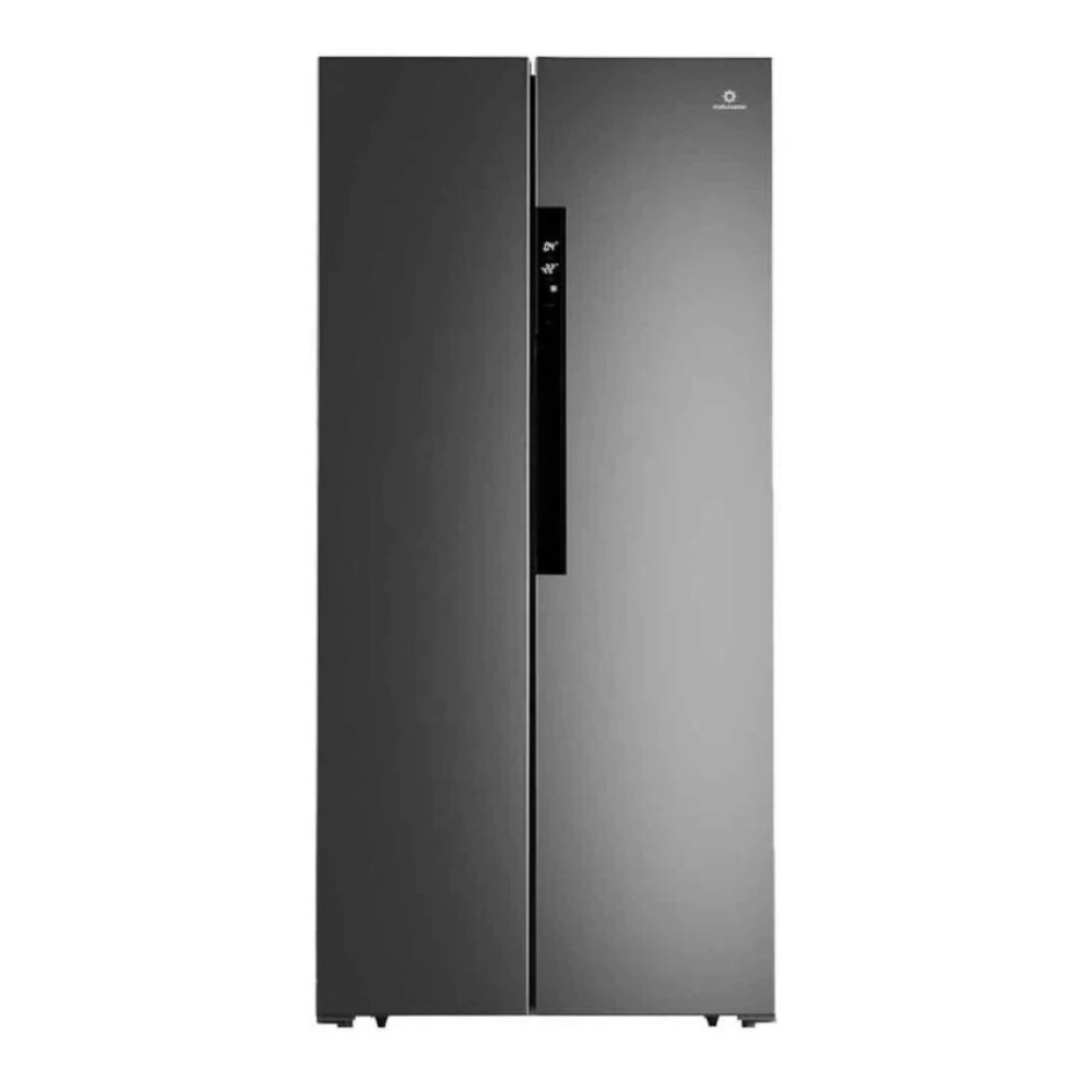 Heladera SBS Indurama Inverter No Frost 442 Lts Inoxidable + Freidora de Aire Electrolux 3L EAF05 ¡De Regalo!