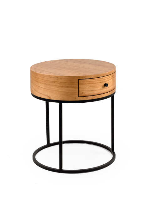 PETRA ML MESA DE LUZ PETRA CINAMOMO 51X51X54H
