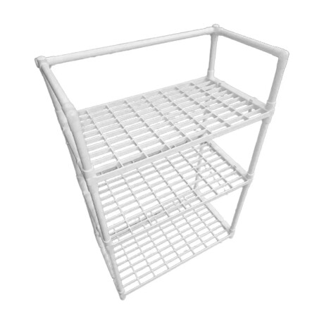Estante Organizador 3 Niveles Multifuncional Cocina Baño Blanco