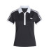 Remera de Mujer Adidas Polo Classic Negro - Blanco
