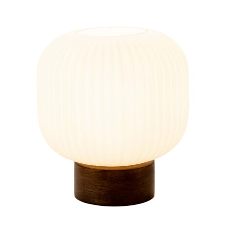 LAMPARA DE MESA CRISTAL BLANCO GCD5